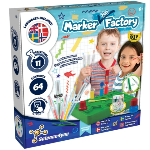 Science4you Marker Factory with Non-scented Pens