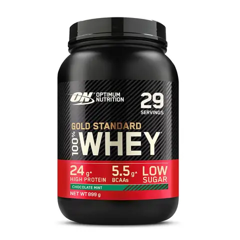 GOLD STANDARD 100% WHEY PROTEIN Chocolate Mint 899 grams (28 Servings)