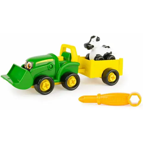 John Deere Kids Build a Buddy Bonnie Tractor and Trailer Playset