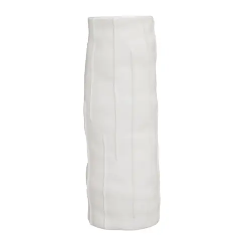 Fara White Large Vase