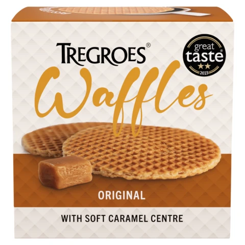 Tregroes Waffles Boxed Butter Toffee Waffles 260g