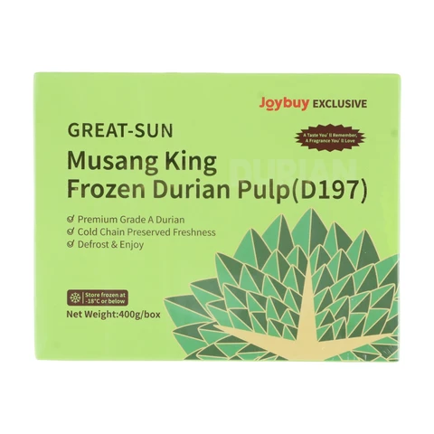 Great-Sun Musang King durianpulp 400 g