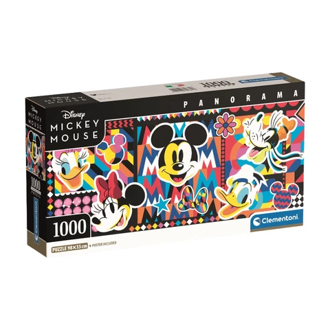 Clementoni Disney puzzel Mickey Mouse - 1000 stuks, 33 x 98 cm