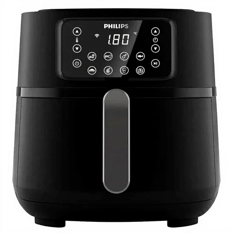 Philips Connected 5000 Airfryer - HD9285/90 - 7.2L XXL (1,4 kg) - Rapid Air Technologie - Zwart