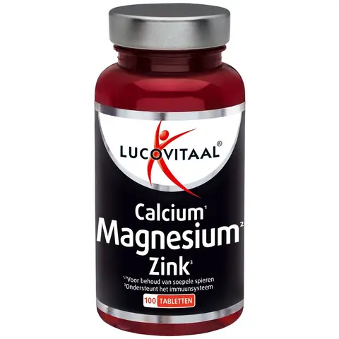 Lucovitaal Calcium Magnesium Zink 100 tabletten