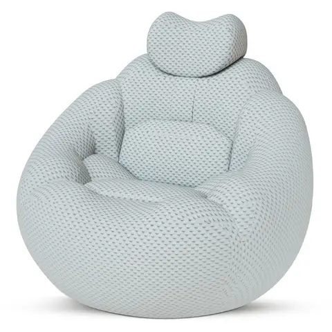 medisana RS 100 Bubble sofa met massagefunctie lichtgrijs