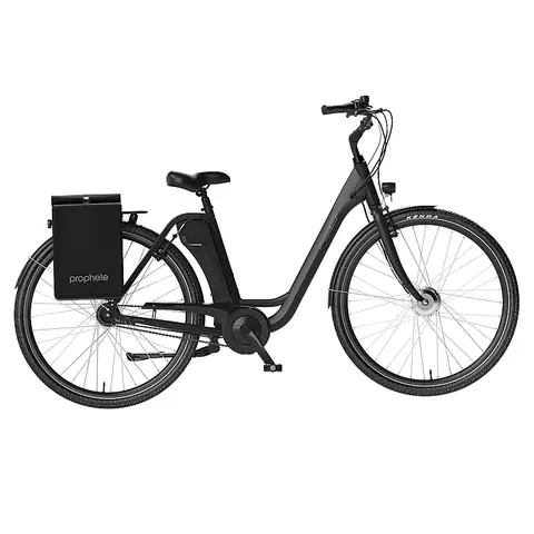 Prophete E-Bike 28 Zoll bis zu 120 km Reichweite Frontmotor LED-Display Geniesser 1.0 City