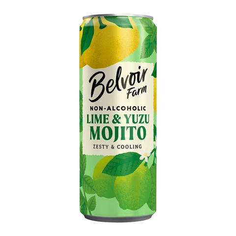 Belvoir - Non Alcoholic Lime & Yuzo Mojito Can - 250ml