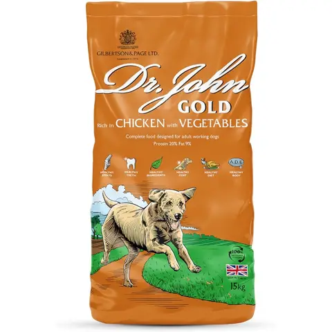 Dr John Gold with Chicken, Vegetables & Gravy 15kg