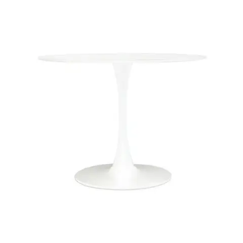 Interiors by Premier Dining Table Laila Tulip Round White D:106cm