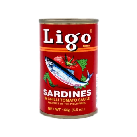 Ligo Sardines In Tomato and Chilli Sauce 155g