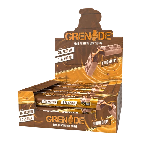 Body&Fit Grenade Protein Bars Fudged up 720 grams (12 bars)