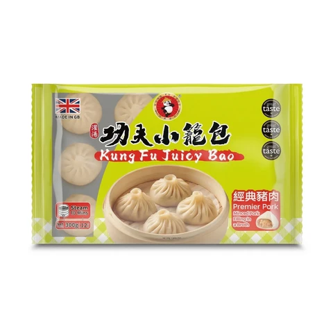 KUNGFU Juicy Bao Premier Pork 300g