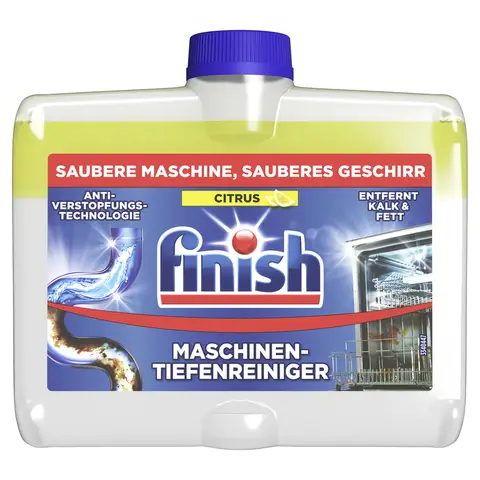 Finish Maschinentiefenreiniger Citrus, Spülmaschinenreiniger, 250 ml
