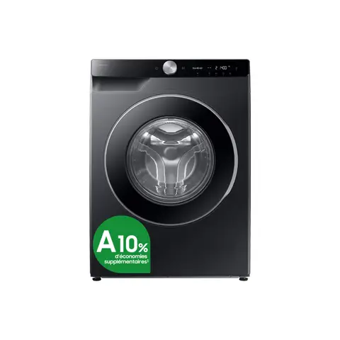 SAMSUNG WW90DG6U85LBU3 Lave-linge AI Wash série 6000 9kg Noir Classe A 
