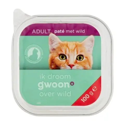 G'woon Adult Paté met Rund 100 g