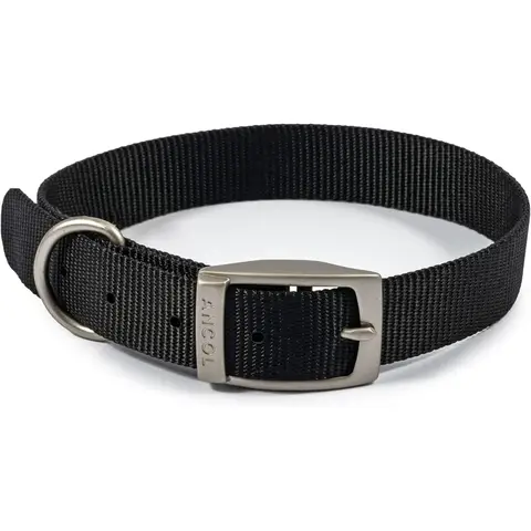 Ancol Viva Collar Black 28-36cm Size 3
