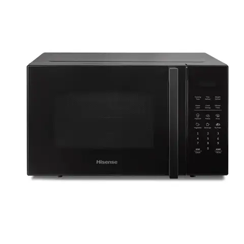 Hisense Solo Microwave Oven - 800W, 23L, Black, Touch Control, Defrost Function, H23MOBS5HUK 