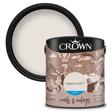 Crown Matt Emulsion Organic Cloth 2.5L