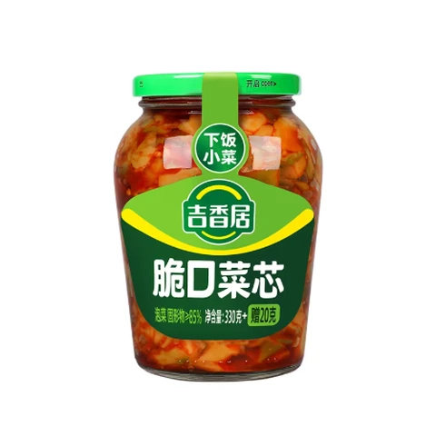 Ji Xiang Ju Crunchy Choy Sum Pickled Mustard Greens 350g