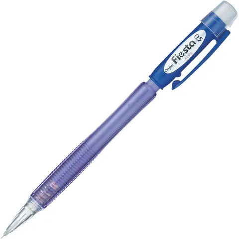 Pentel Fiesta Mechanical Pencil 0.5mm Blue Barrel Pack of 12
