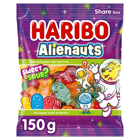Haribo Alienauts Sweets 150g