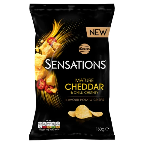 Sensations Mature Cheddar & Chilli Chutney 150g