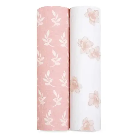 aden + anais™ Boutique Cotton Muslin Swaddles 2 Pack Earthly