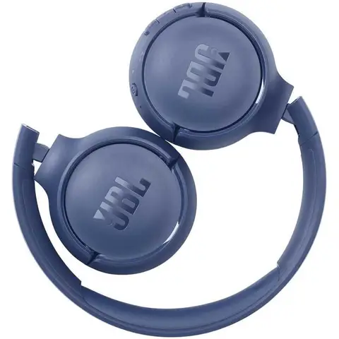 JBL Tune 510 BT – Bluetooth On-Ear Headphones - Blue – Foldable Headphones with Hands-Free Calling – Compatible with Voice Assistants – Long Battery Life of up to 40 Hours