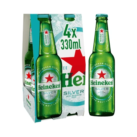 Heineken Silver Nrb Tray 4 x 330ml