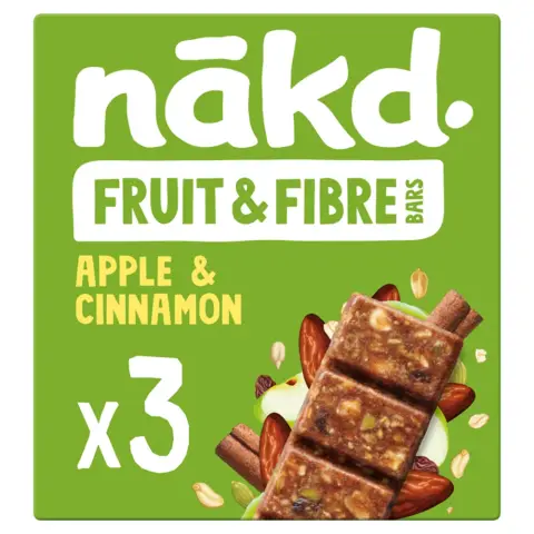 Nakd Fruit & Fibre Apple & Cinnamon - 44G