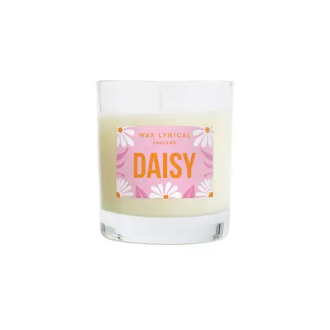 Wax Lyrical Candle Pop Florals Daisy, 586g, Up to 42 Hours Burn Time