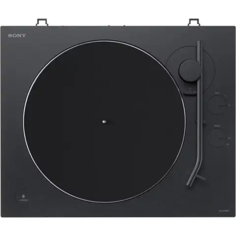 Sony PS-LX310BT Bluetooth Plattenspieler (Phono Vorverstärker, Auto-Play Funktion, Aluminium Plattenteller) Schwarz