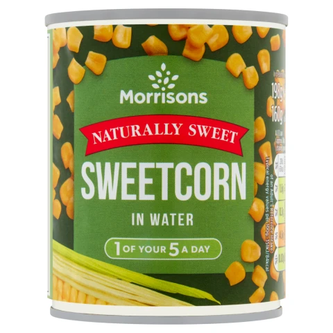 Morrisons Sweet Corn In Water 198g