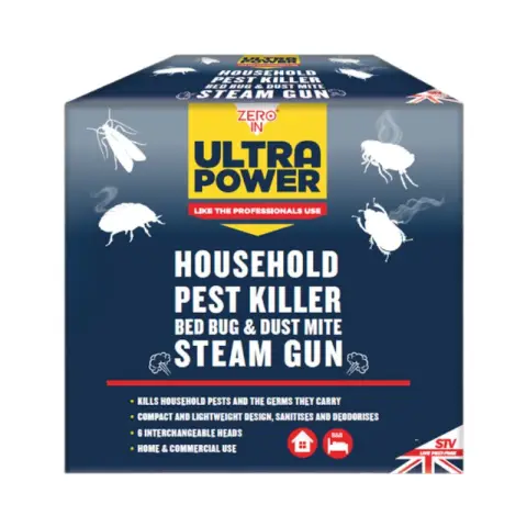 Zero In UltraPower Bed Bug Steam Killer Gun