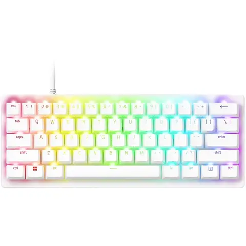 Razer Huntsman V3 Pro Mini Keyboard - White - US Qwerty Layout