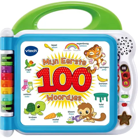 VTech mijn eerste 100 woorden educatief speelgoed - 12 thema's, interactief