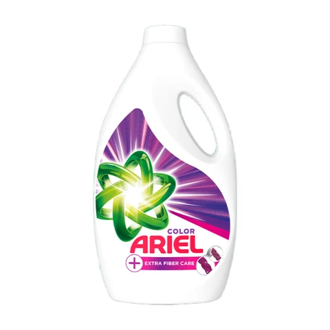 ARIEL Lessive Liquide avec Protection des Couleurs et des Fibres 34 Lavages 1,7L