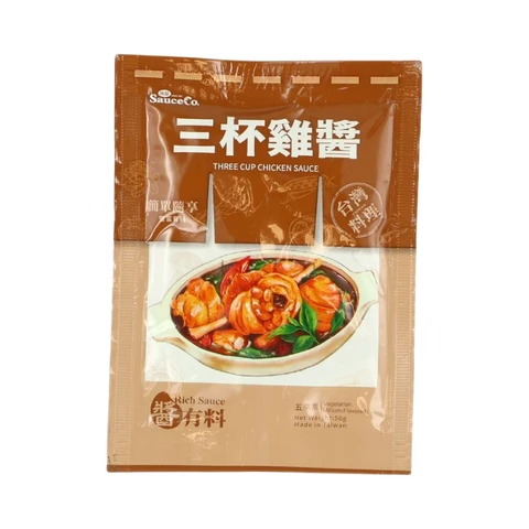 SauceCo Three Cup Chicken Sauce 50g 