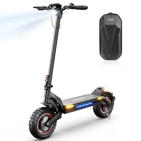 ISCOOTER IX7 pro Adult Foldable E-scooter 48V17.5AH Battery 10 Inch Tire Off Road Electric Scooter 1000W*2 Mountain Escooter