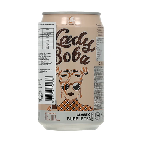 Madame Hong 【0,15€】 Klassisches Bubble Tea Getränk 315ml