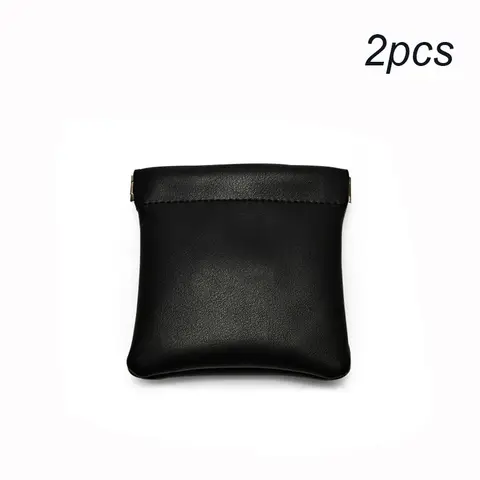 Oirlv 2pcs PU Leather Travel Jewelry Bag Pouch Christmas,Wedding Party Favor Gift Bags,Bracelet Necklace Earrings Rings Bag Storeage, Festival, Bathroom Soaps, Makeup Organza, Wrapping Supplie