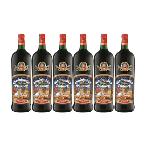Nürnberger Christkindles Markt - Glühwein aus Rotwein g.g.A. 1L X 6