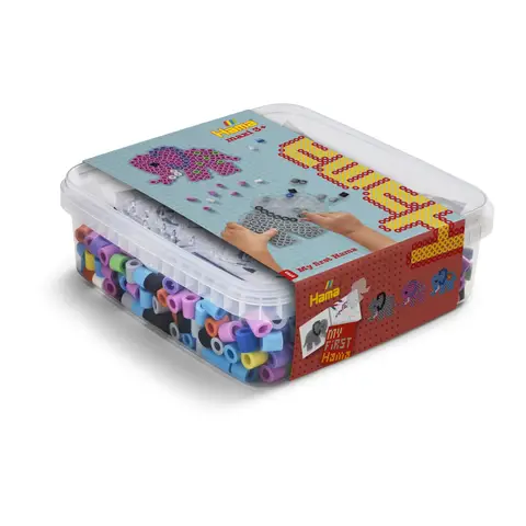 Hama 8753 Box 600 Maxi Beads And Pegboards