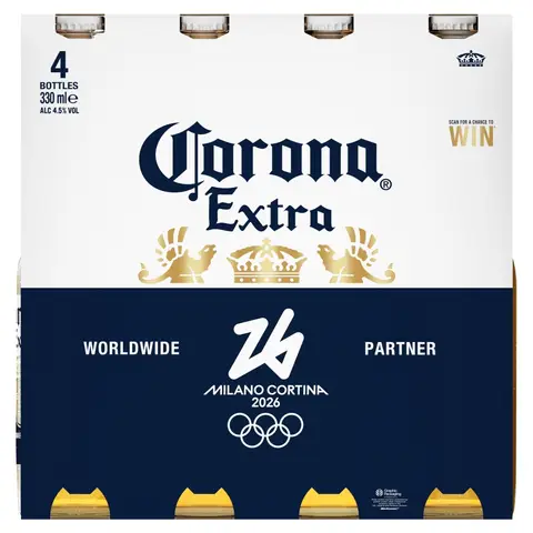 Corona Extra 4.5% Abv 4X330ml