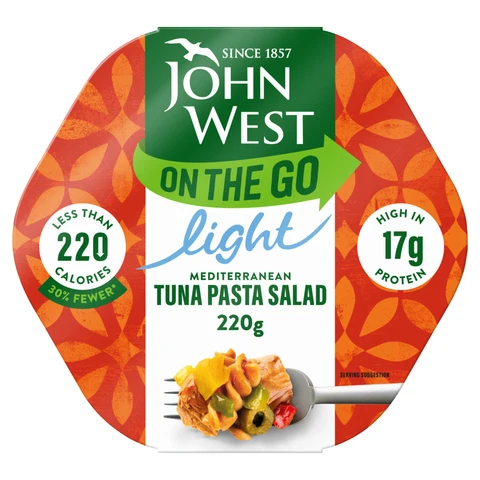 John West Tuna Light Mediterranean Lunch 220g