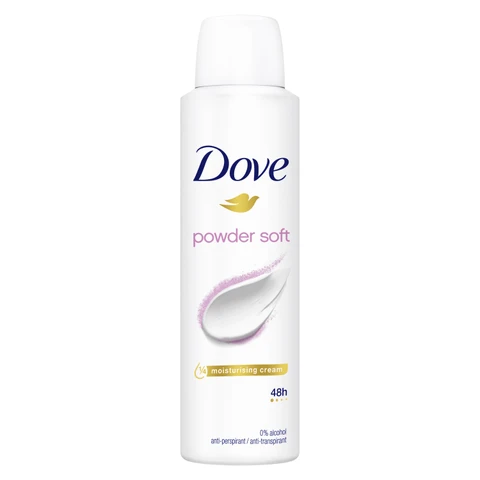 Dove Deodorantpoeder Zacht 150 ml