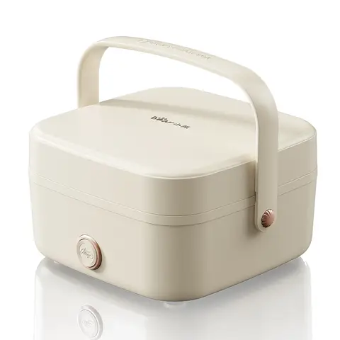 Antibacterial Lunch Box Waterless Rapid Heating · 99.99% Germ-Resistant · Leak-Proof Seal · Quiet & Portable