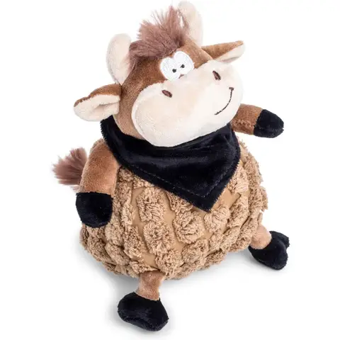 Petface Buddies Chunky Cow Plush Dog Toy