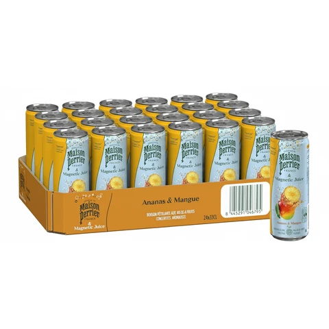 MAISON PERRIER Magnetic Ananas et Mangue boite slim pack 24x33cl